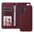 Samsung Galaxy A17 5G BETOPNICE BN-005 2 in 1 Detachable Imitate Genuine Leather Phone Case - Wine Red