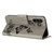 Samsung Galaxy A17 5G Butterfly Embossed Flip Leather Phone Case - Grey