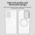 Samsung Galaxy A17 5G Candy Magsafe PC Hybrid TPU Phone Case - White
