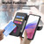 Samsung Galaxy A17 5G CaseNeo MagSafe RFID Anti-theft Retro Leather Phone Case - Black