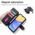 Samsung Galaxy A17 5G CaseNeo MagSafe RFID Anti-theft Retro Leather Phone Case - Black
