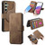 Samsung Galaxy A17 5G CaseNeo MagSafe RFID Anti-theft Retro Leather Phone Case - Brown