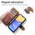 Samsung Galaxy A17 5G CaseNeo MagSafe RFID Anti-theft Retro Leather Phone Case - Brown