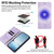 Samsung Galaxy A17 5G Cute Cats Embossed Magnetic RFID Vegan Leather Phone Case - Light Purple