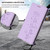 Samsung Galaxy A17 5G Cute Cats Embossed Magnetic RFID Vegan Leather Phone Case - Light Purple