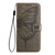 Samsung Galaxy A17 5G Embossed Butterfly Leather Phone Case - Grey