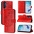 Samsung Galaxy A17 5G Embossed Butterfly Leather Phone Case - Red
