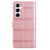 Samsung Galaxy A17 5G Embossed Checkered Leather Phone Case - Pink