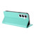 Samsung Galaxy A17 5G Embossed Multi-functional Wallet Retro Leather Phone Case - Mint Green