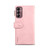 Samsung Galaxy A17 5G ESEBLE Retro Frosted RFID Flip Leather Phone Case - Rose Gold