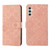 Samsung Galaxy A17 5G Ethnic Style Embossed Pattern Leather Phone Case - Pink