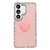 Samsung Galaxy A17 5G Flash Rhinestone Double-sided IMD Love Heart Phone Case - Glitter Pink