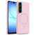 Samsung Galaxy A17 5G Gold Armor PC Thin Circle MagSafe Shockproof Phone Case - Pink