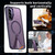 Samsung Galaxy A17 5G Honeycomb Cooling MagSafe Holder Phone Case - Purple