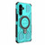 Samsung Galaxy A17 5G J-20 Solid Color MagSafe Magnetic TPU+PC Phone Case - Lake Blue