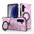 Samsung Galaxy A17 5G J-20 Solid Color MagSafe Magnetic TPU+PC Phone Case - Pink