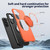 Samsung Galaxy A17 5G Kalebol Magnetic MagSafe Rotation Holder PC Phone Case - Orange