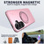 Samsung Galaxy A17 5G Kalebol Magnetic MagSafe Rotation Holder PC Phone Case - Pink