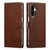 Samsung Galaxy A17 5G LC.IMEEKE Calf Texture Leather Phone Case - Coffee
