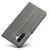 Samsung Galaxy A17 5G LC.IMEEKE Calf Texture Leather Phone Case - Grey