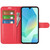 Samsung Galaxy A17 5G Litchi Texture Horizontal Flip Leather Phone Case with Holder - Red
