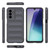 Samsung Galaxy A17 5G Magic Shield TPU + Flannel Phone Case - Dark Grey