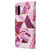 Samsung Galaxy A17 5G Marble Bronzing Stitching Leather Phone Case - Purple