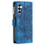 Samsung Galaxy A17 5G Multi-Card Totem Zipper Leather Phone Case - Blue