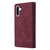 Samsung Galaxy A17 5G Multifunctional Frosted Zipper Wallet Leather Phone Case - Wine Red