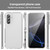 Samsung Galaxy A17 5G PC Hybrid TPU Airbag Shockproof Phone Case - Transparent