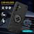 Samsung Galaxy A17 5G Rotating Holder TPU Hybrid PC Phone Case - Black