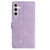 Samsung Galaxy A17 5G Secret Garden Butterfly Pattern Leather Phone Case - Purple