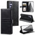 Samsung Galaxy A17 5G Simple 6-Card Wallet Leather Phone Case - Black