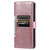 Samsung Galaxy A17 5G Simple 6-Card Wallet Leather Phone Case - Rose Gold