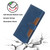 Samsung Galaxy A17 5G Skin Feel Magnetic Buckle Leather Phone Case - Blue