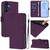 Samsung Galaxy A17 5G Skin Feel Solid Color Leather Phone Case with Lanyard - Violet