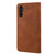 Samsung Galaxy A17 5G Skin Feel Splicing Leather Phone Case - Brown