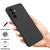 Samsung Galaxy A17 5G Solid Color Liquid Silicone Dropproof Full Coverage Phone Case - Black