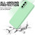 Samsung Galaxy A17 5G Solid Color Liquid Silicone Dropproof Full Coverage Phone Case - Green