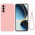 Samsung Galaxy A17 5G Solid Color Liquid Silicone Dropproof Full Coverage Phone Case - Pink