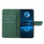 Samsung Galaxy A17 5G Stitching Embossed Leather Phone Case - Green