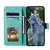 Samsung Galaxy A17 5G Totem Flower Embossed Leather Phone Case with Lanyard - Green