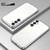 Samsung Galaxy A17 5G Transparent Plating Fine Hole Phone Case - Silver