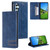 Samsung Galaxy A17 5G TTUDRCH RFID Retro Texture Magnetic Leather Phone Case - Blue