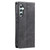 Samsung Galaxy A17 5G TTUDRCH RFID Retro Texture Magnetic Leather Phone Case - Grey