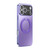 iPhone 17 Pro Max 360 Degree Rotating Holder MagSafe Electroplated Phone Case with Lens Cover - Light Purple