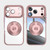 iPhone 17 Pro Max 360 Holder Magsafe Acrylic Hybrid TPU Phone Case - Pink