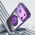 iPhone 17 Pro Max 360 Holder Magsafe Acrylic Hybrid TPU Phone Case - Purple