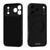iPhone 17 Pro Max ABEEL Skin-friendly Feel Magnetic Liquid Silicone Phone Case with Holder - Black
