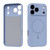 iPhone 17 Pro Max ABEEL Skin-friendly Feel Magsafe Liquid Silicone Phone Case - Sky Blue